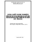 SKKN: Một số giải pháp chỉ đạo giáo dục đạo đức cho học sinh ở trường THPT số 2 Sa Pa