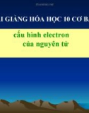 Bài giảng Hóa học 10 bài 5: Cấu hình electron nguyên tử