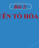 Bài giảng Hóa học 7 bài 2 sách Cánh diều: Nguyên tố hóa học