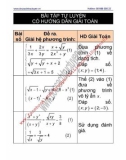 Kỹ năng và tư duy giải toán Hệ phương trình (Tập 2): Phần 2