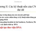 Bài giảng Công nghệ sinh học đại cương: Chương 2 - Nguyễn Thị Phương Thảo