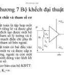 Chương 7 Bộ khếch đại thuật toán