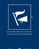 Sustainability Reporting Guidelines & Event Organizers Sector Supplement