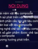 Bài giảng vật liệu compozite