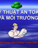 Đề tài: Kỹ thuật an toàn và môi trường