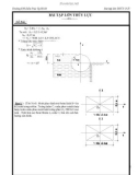 BÀI TẬP LỚN THỦY LỰC ( Trường ĐH Kiến Trúc Tp.HCM )