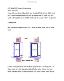 Điều khiển LED 7 thanh với Anot chung