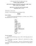 Đề thi tốt nghiệp cao đẳng nghề khóa 3 (2009-2012) - Nghề: Điện công nghiệp - Môn thi: Lý thuyết chuyên môn nghề - Mã đề thi: ĐCN-LT20