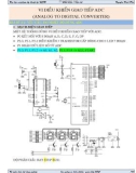 VI ĐIỀU KHIỂN GIAO TIẾP ADC