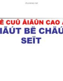 giáo án điện tử công nghệ: thiết bị chống sét