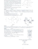 Đề thi Nguyên lý và chi tiết máy - ĐH Sư phạm Kỹ thuật