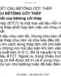 Bài giảng Kết cấu bê tông cốt thép: Chương III