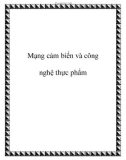 Mạng cảm biến và công nghệ thực phẩm