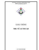 Giáo trình Vẽ AutoCad - Trường Cao đẳng nghề Đồng Tháp