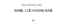 Giáo trình thực hành máy và quá trình thiết bị ( hệ trung cấp ) - Bài 8