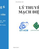 Bài giảng Lý thuyết mạch điện: Chương 6 - Trịnh Lê Huy