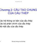 Chương 2 : Cấu tạo chung của cầu thép