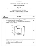 Đáp án đề thi tốt nghiệp cao đẳng nghề khóa 3 (2009-2012) - Nghề: Lắp đặt thiết bị cơ khí - Môn thi: Lý thuyết chuyên môn nghề - Mã đề thi: ĐA-LĐTBCK-LT11