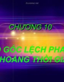 Bài giảng Kỹ thuật đo lường: Chương 10