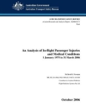 An Analysis of In-flight Passenger Injuries and Medical Conditions