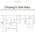 Bài giảng về Cấu kiện điện tử - Chương 1