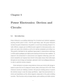 Chapter 5: Power Electronics: Devices and Circuits