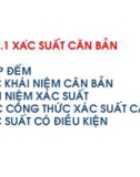 Xác suất căn bản - Chương 1