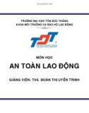 Bài giảng về AN TOÀN LAO ĐỘNG