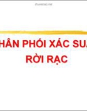 Bài giảng Phân phối xác suất rời rạc - Cao Hào Thi