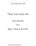 Bài giảng Toán rời rạc: Thuật toán tham lam - Trần Vĩnh Đức