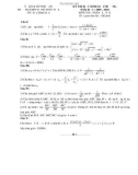 Đề Thi Học Sinh Giỏi Toán - THPT Đặng Thúc Hứa - Nghệ An [2009 - 2010]