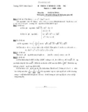 Đề Thi Sinh Giỏi Toán Toán 12 - THPT Diễn Châu 3 [2009 - 2010]