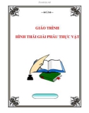 Giáo trình hình thành giải phẫu thực vật học