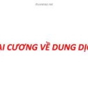 Bài giảng Hóa lý 1: Đại cương về dung dịch