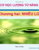 Bài giảng Cơ lượng tử - Chương 2: Nhiễu loạn