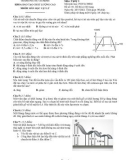 Đề thi học kì 3 môn Vật lí 1 năm 2022-2023 có đáp án - Trường Đại học sư phạm Kỹ thuật, TP HCM (CLC)