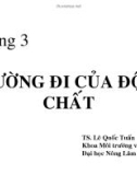 Bài giảng Độc chất học môi trường: Chương 3 - TS. Lê Quốc Tuấn