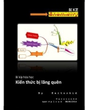 Kiến thức bị lãng quên - Bí kíp học môn Hóa học