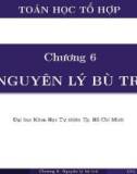 Bài giảng Toán học tổ hợp - Chương 6: Nguyên lý bù trừ