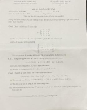 Đáp án đề thi cuối học kỳ năm học 2019-2020 môn Đại số tuyến tính - ĐH Khoa học Tự nhiên