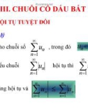 CHUỖI CÓ DẤU BẤT KỲ