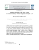 Bàn thêm về bản chất pháp lý của 'tiền ảo' dưới góc nhìn của luật tài sản so sánh