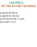 Kỹ thuật chế tạo Rơle