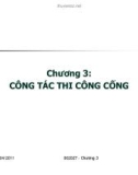 XÂY DỰNG ĐƯỜNG - CHƯƠNG 3