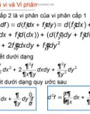 Bài giảng Giải tích 2: Chương 1.2 - Nguyễn Thị Xuân Anh