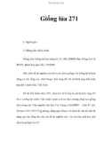 Giống lúa 271