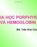 Bài giảng Hóa học Porphyrin và Hemoglobin - BS. Trần Kim Cúc