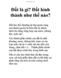 Đất là gì?