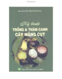 Kỹ thuật trồng và thâm canh cây măng cụt