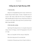 Giống lúa lai Nghi Hương 2308